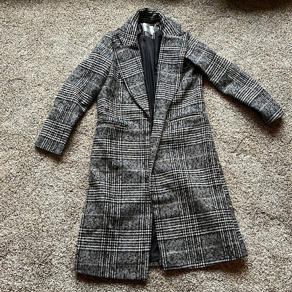 Plaid Coat